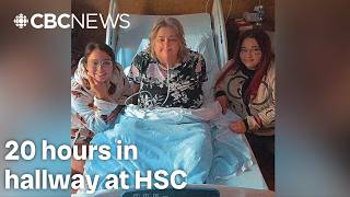 Terminally ill woman spent 20 hours in hallway at Health Sciences Centre, daughter says