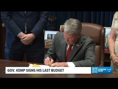Kemp signs Georgia's state budget