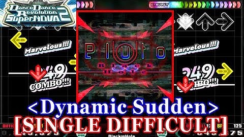 [Dynamic Sudden] 【DDR SN2】 Pluto / Black Hole [SINGLE DIFFICULT] 譜面確認+Clap
