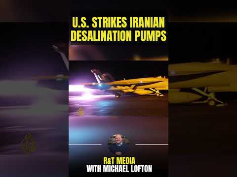 Trump Destroys Desalination Pumps - War Crimes