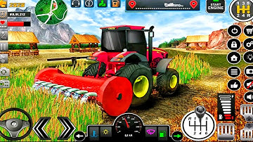 Modern Tractor Farming: Simulator Driving 3D New Tractor Games 2025 - Real Android Gameplay