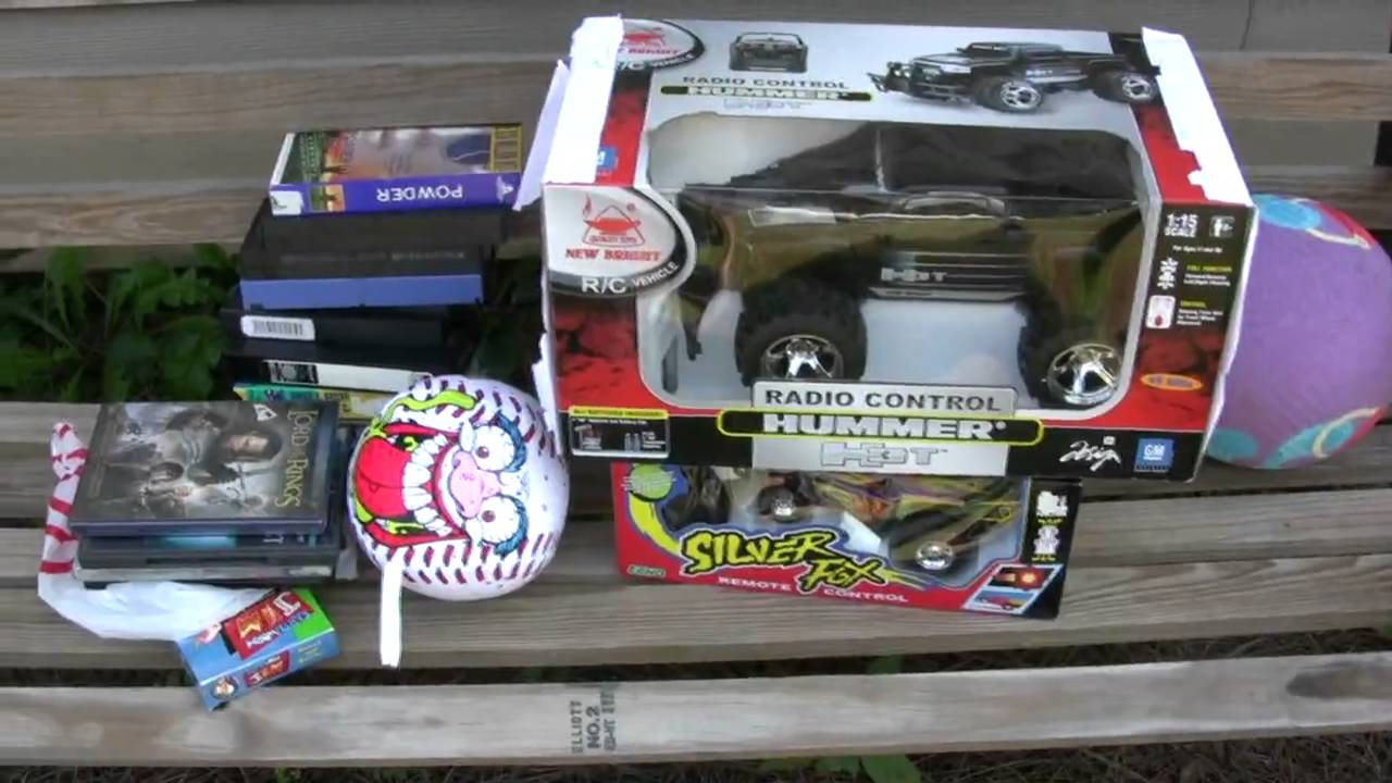 stuff-i-got-3-vhs-dvds-madball-and-remote-control-cars-youtube