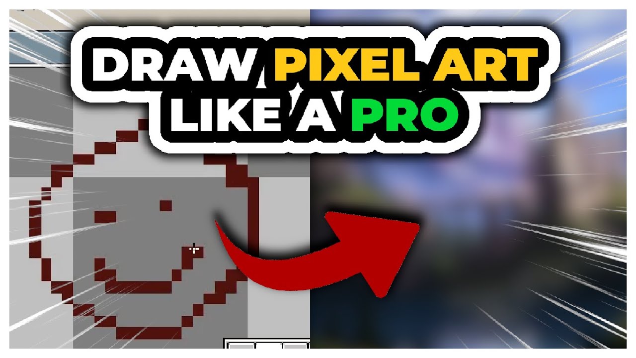 How To Draw Pixel Art For Absolute Beginners - YouTube