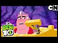 Ben Gets Stuck In A Stomach | Ben 10 | Cartoon Network