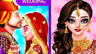 Indian Wedding Rituals Game || Royal Princess Bridal Makeup Dress up Girl Arrange Marriage Game screenshot 3