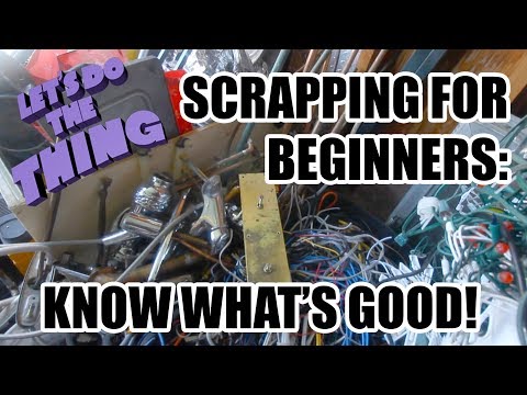 How To Make Money Scrapping Metal For Beginners - Scrap Metal Tips, What To Look For
