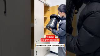 I take this collapsible seat everywherewith me | Telescopic stool