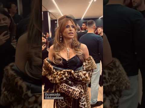 Eva Mendes During Milan Fashion Week Earlier This Year Evamendes 