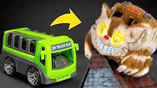 The Most Unusual Bus || Craft For Ghibli Studio Fans 🚌😸