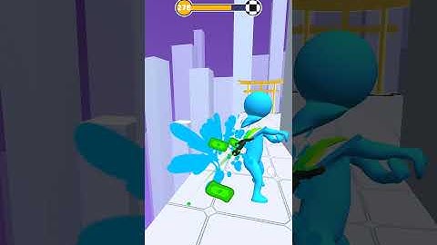 Sword play Level 278 - Ninja Slice Runne‪r‬ Gameplay Solution Walkthrough #Shorts