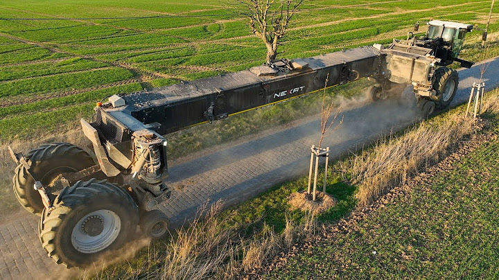 1100 PS Traktor - NEXAT Trägerfahrzeug Ab- & Anbau Güllemodul | Gülle fahren Düngung Landwirtschaft