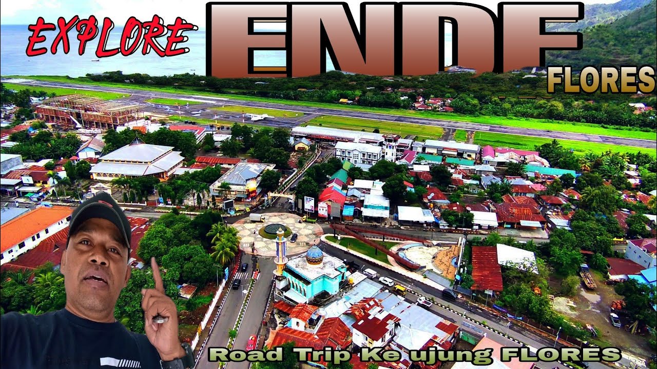 Explore Kota ENDE, keliling kota Ende video Dron || Road Trip ke ujung Flores 