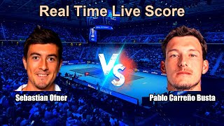 Sebastian Ofner vs Pablo Carreño Busta Live Score - ATP Challenger Montemar, Spain Men Singles