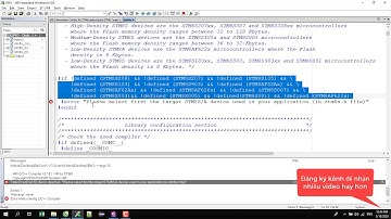 Hướng dẫn lập trình STM8S - tạo project và nhấp nháy LED cơ bản