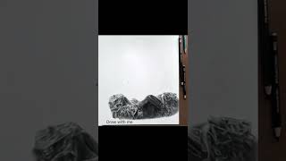 🎨step by step drawing🖌️ #halloweenspooktacular #halloweenfail#realistic #trend#wednesday#bloodmarrry