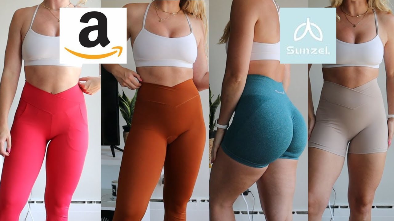 NEW FAVOURITE BRAND? SUNZEL FLARE LEGGINGS AND SHORTS TRY-ON HAUL
