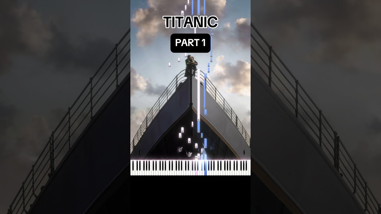 The Most Emotional Way to Play the Titanic Theme... 🚢💔 #shorts #cinema