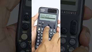 First-degree or linear equations on your Fx-991cw calculator #calculator #casio #classwiz
