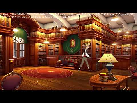 Pathfinding Point And Click Adventure Game Style C++ Direct2D 2023