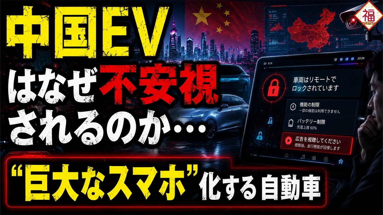 中国EVはなぜ不安視されるのか…“巨大なスマホ”化する自動車