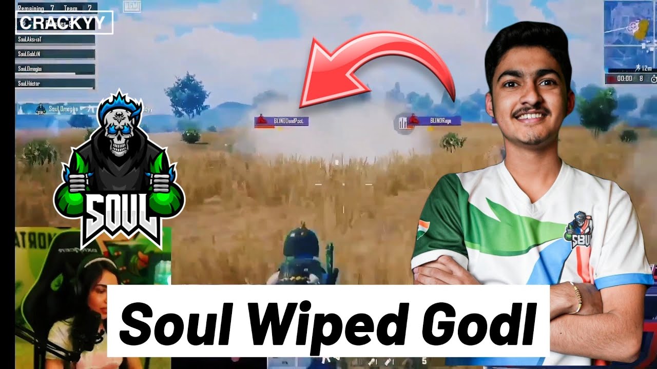 Soul Wiped Godl 🔥| Soul First Chicken Dinner In Finals🚀💕🔥