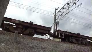 EF200-19号機[吹]牽引951レ 用宗駅～安倍川駅間通過