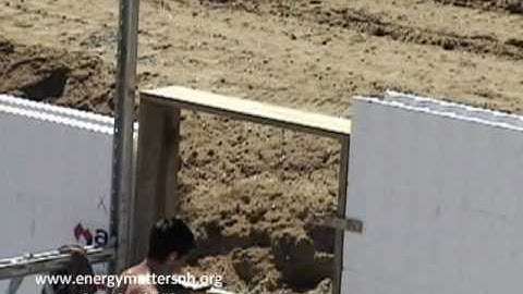 ICF Foundation - window framing