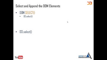 D3js Tutorial in Tamil Part 3 - Mastering Data Selection in D3.js with the Select() Method