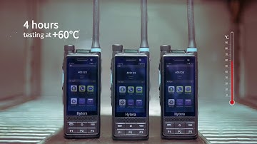 Hytera Multi-mode Advanced Radio Series | Extreme Durability Test 3 OPERATIONAL TEMPERATURE TEST