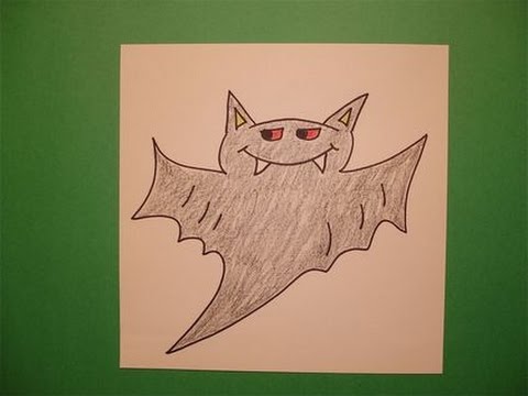Let's Draw a Bat! - YouTube