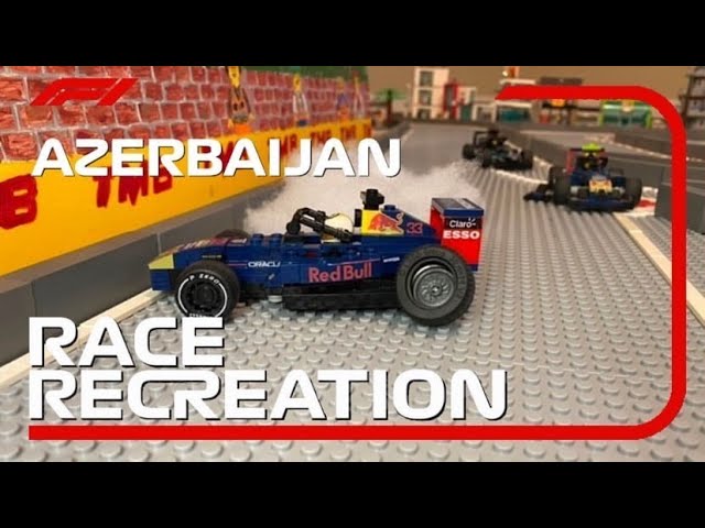 Cliquez pour afficher la vidéo "The 2021 Lego Formula 1 Azerbaijan Grand Prix - The Moving Bricks" The 2021 Lego Formula 1 Azerbaijan Grand Prix - The Moving Bricks