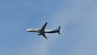 Alaska Airlines Boeing 737 MAX 9 (N709AL) Takeoff From Portland