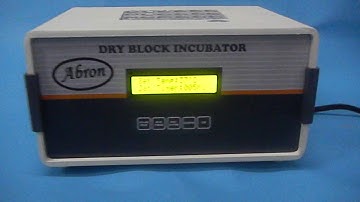 video dry block incubator digital temperature timer electric by 8mmtube for dne et by abron exports