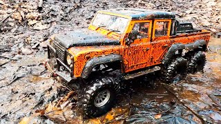 Brutal Mud Trials: RC Trucks Face the Ultimate Dirty Challenge!