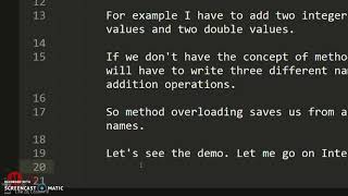 Method Overloading