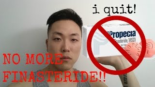 I STOPPED Taking Finasteride/Propecia!! - Finasteride Review
