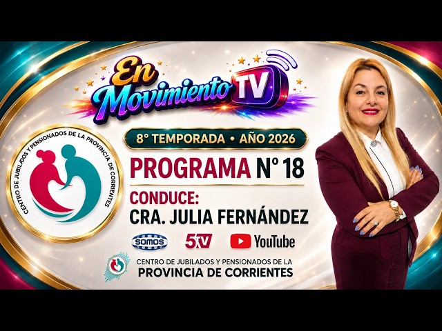 🎬 Programa 18 – Año 2026 | 8° Temporada de En Movimiento TV