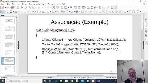 Associação, Agregação e Composição  - Parte 1