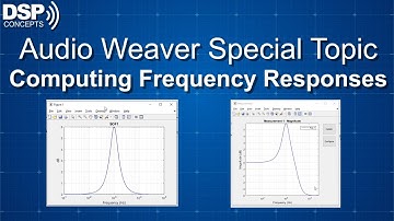 Audio Weaver Designer: Computing Frequency Responses