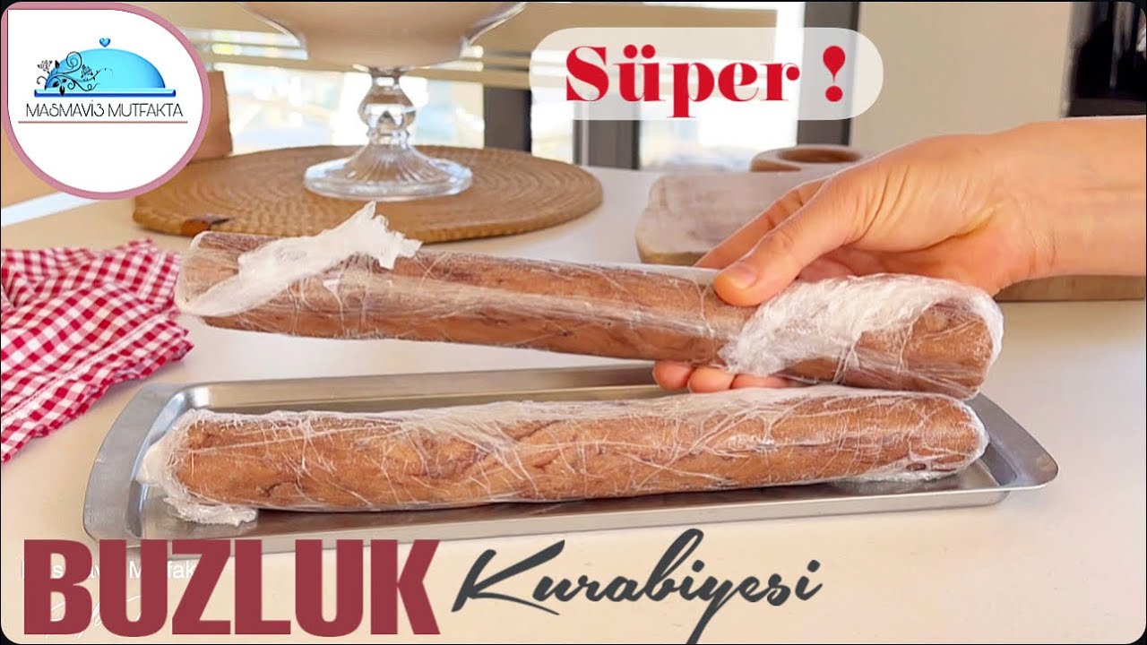 SÜPER‼️BUZLUĞA ATIN İSTEDİĞİNİZ ZAMAN PİŞİRİN💯AĞIZDA DAĞILAN BUZLUK KURABİYESİ Nr:656