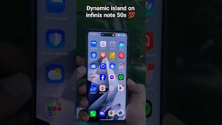 infinix note 50s 5g dynamic island feature testing. #cameratest #infinix #note50 #viralshorts