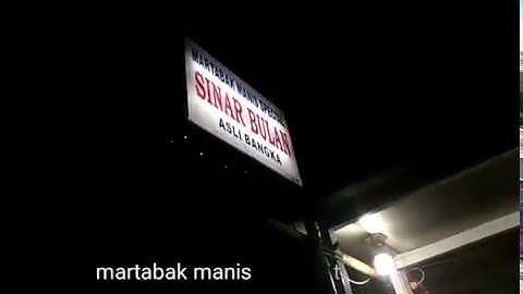 KEJUNYA GILAAA!!  Martabak Manis Sinar Bulan. Pluit Muara Karang