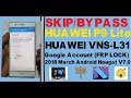 SKIP/BYPASS HUAWEI P9 Lite VNS-L31 Google Account (FRP LOCK)2018 March Android Nougat V7.0