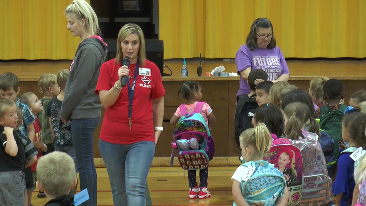 Ponca City Washington Elementary Morning Assembly August 30, 2019 YouTube