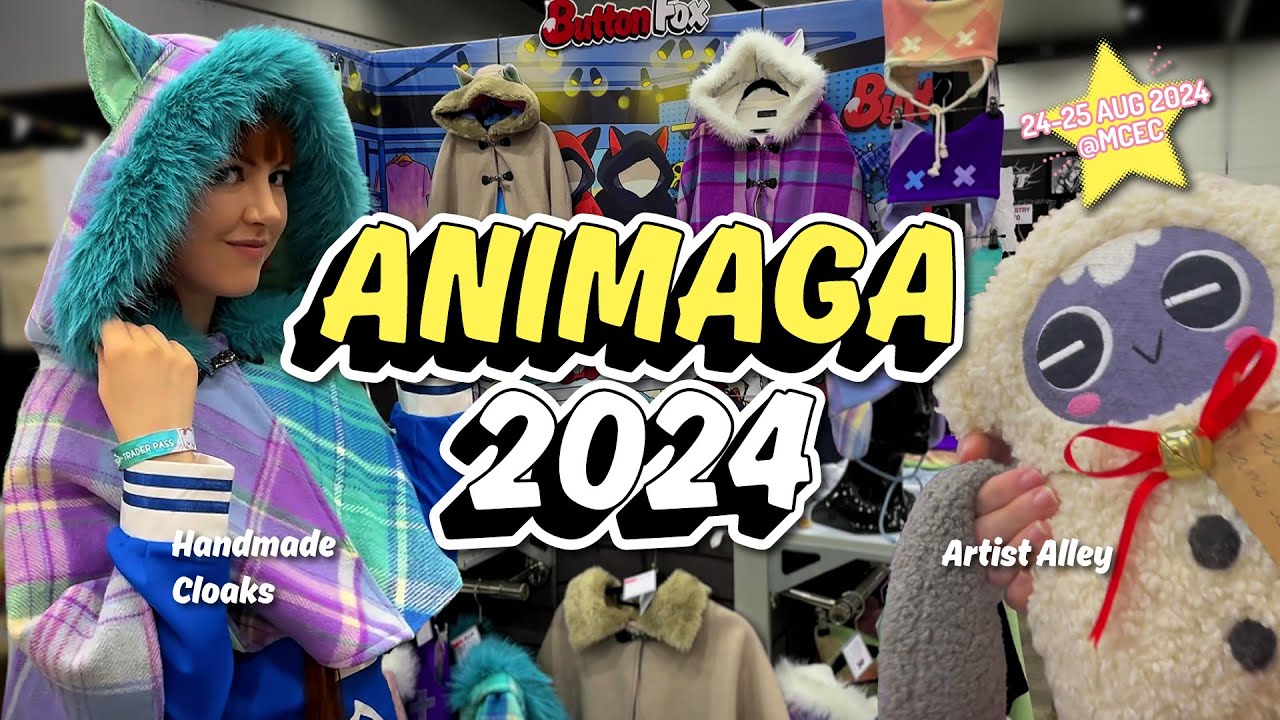 Animaga 2024 🎨 Behind the Scenes Exhibiting in the Artist Alley | Small ...