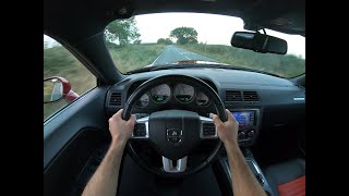 2012 Dodge Challenger Hemi 5.7 V8 - POV Driving Video | Exhaust Plus Accelerations