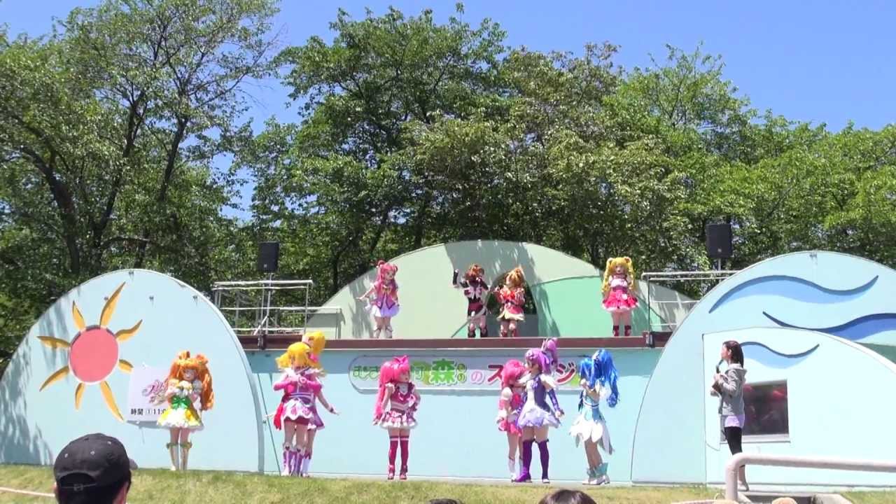 【むさしの村】プリキュアオールスターズショー2013【5月3日 AM11:00】
