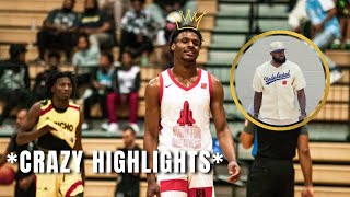 Bronny James is going CRAZY at Peach Jam *FULL HIGHLIGHTS *