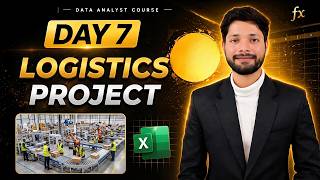 Logistics Data Analysis Project in Excel with AI | Date & Time Functions Explained | Beginner to Pro