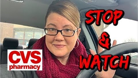 CVS STOP ✋ AND WATCH VIDEO | CRT